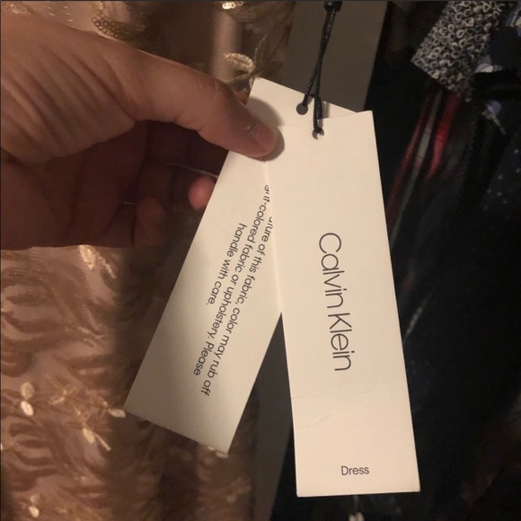 Calvin Klein Sequined Ball Gown - Picture 5 of 5